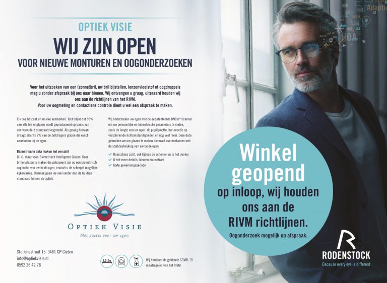 Wij zijn open